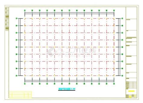 漳州报价及钢结构方案图CAD设计方案图_钢框架结构_土木在线