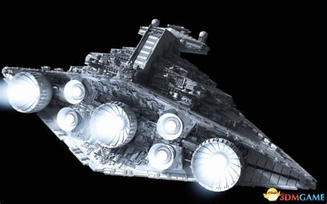大炮巨舰霸气 国外大神设计《星球大战》超级战舰_3DM单机