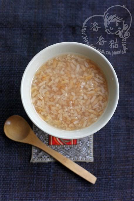 【炒米粥的做法步骤图，炒米粥怎么做好吃】潘潘猫_下厨房