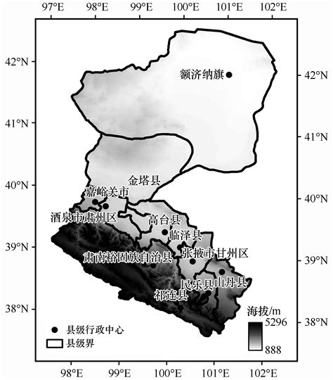 1982 — 2017 年黑河流域植被指数动态及其对气候变化与生态建设工程的响应