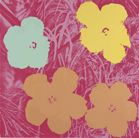 《花》安迪·沃霍尔(Andy Warhol)高清作品欣赏_安迪·沃霍尔作品_安迪·沃霍尔专题网站_艺术大师_美术网-Mei-shu.com