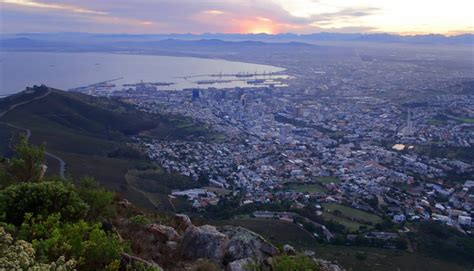 南非开普敦城市全景图片-千叶网