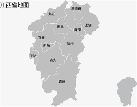 江西省地图