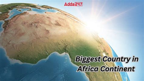 Largest Countries In Africa 2024