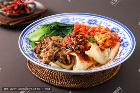 biangbiang面,中国菜系,食品餐饮,摄影素材,汇图网www.huitu.com