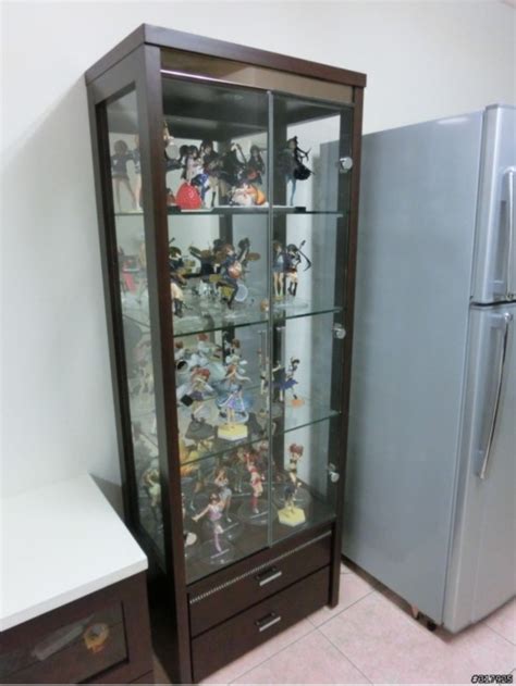 玩具手办展示柜透明玻璃礼品陈列柜乐高汽车模型展柜带锁展示柜-阿里巴巴