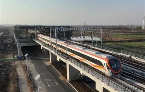 『滁州』滁宁城际铁路（滁州段）开始热滑试验_城轨_新闻_轨道交通网-新轨网