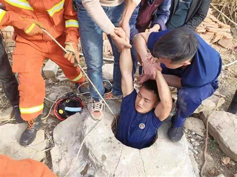 两岁女童坠入深井 泌阳县消防员、救援队紧急救援-大河网