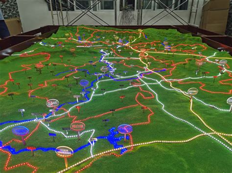 地形地貌模型model03-沙盘模型-广州市丰港建筑模型有限公司