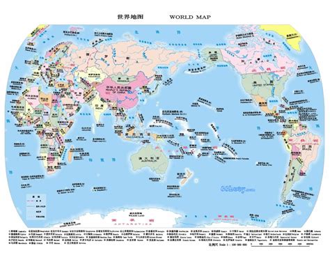 世界地理地图图片