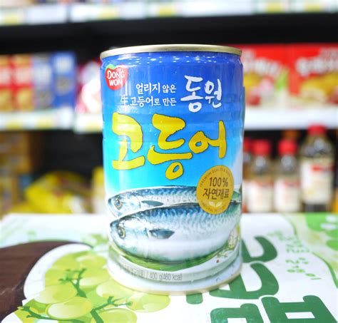 韩国DONGWON鲅鱼罐头东远鲐鱼罐头400g料理用鲭鱼罐头-淘宝网