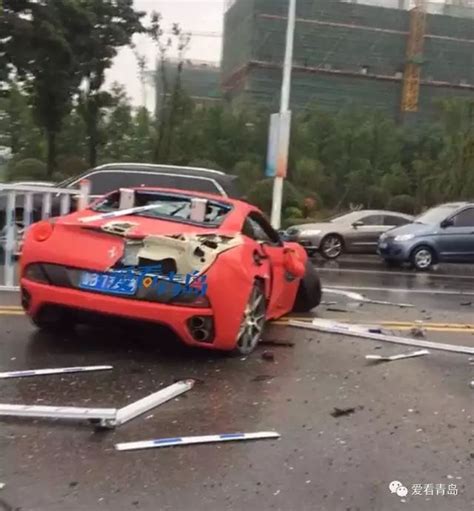 新加坡红色跑车惨烈车祸，5年前法拉利事故"重演"？！