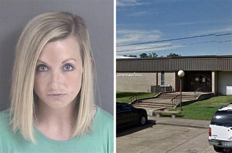 Blonde teacher Kylie Modisette arrested after sending filthy pictures ...