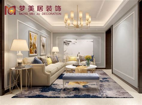 重庆居之家 园博城112㎡现代美式风格-居之家恋巢装饰装修效果图