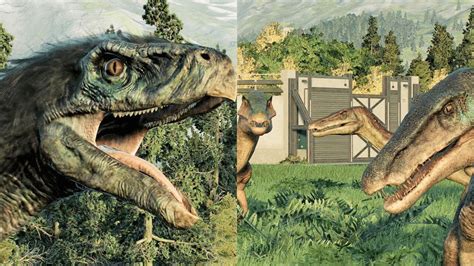侏罗纪3超强混剪，群龙乱舞，霸王龙和镰刀龙VS南方巨兽龙！！_腾讯视频