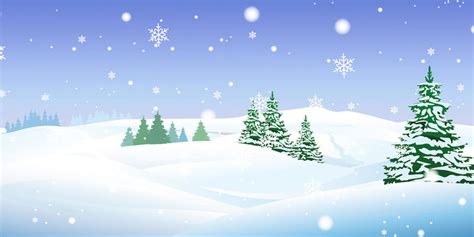 蓝色心情树雪冬天背景展板背景PSD免费下载 - 图星人