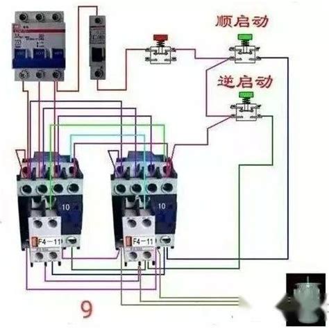交流接触器接线图图片