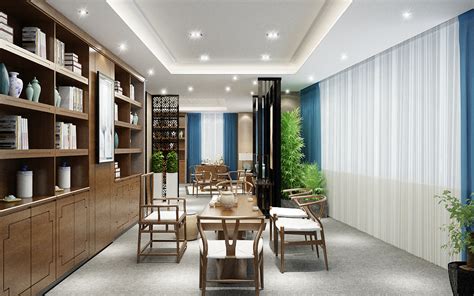 茶室改造|空间|家装设计|新中式空间 - 原创作品 - 站酷 (ZCOOL)