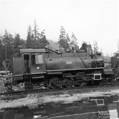 Canadian Forest Products Locomotive 112 in the Nimpkish Valley ...