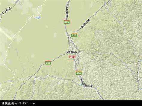 榆林市吴堡县地图 - 中国地图全图 - 地理教师网