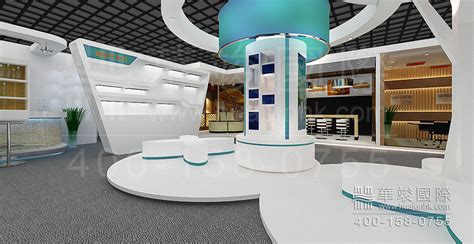 深圳展厅设计：信盈科技集团展厅-企业展厅设计-香港电子展设计搭建