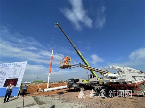 安庆美的新能源汽车零部件战略新基地项目有新进展 从基础施工正式步入钢结构吊装阶段