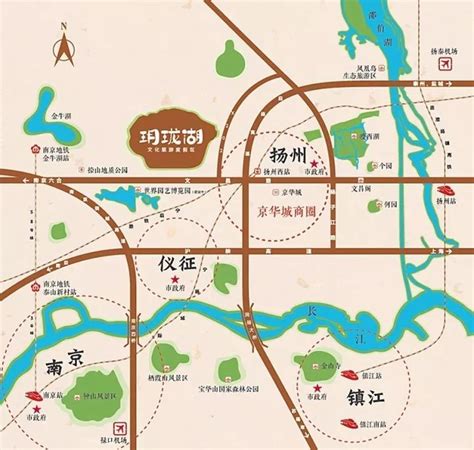 扬州景点地图分布图,扬州市区详细,扬州旅游(第6页)_大山谷图库