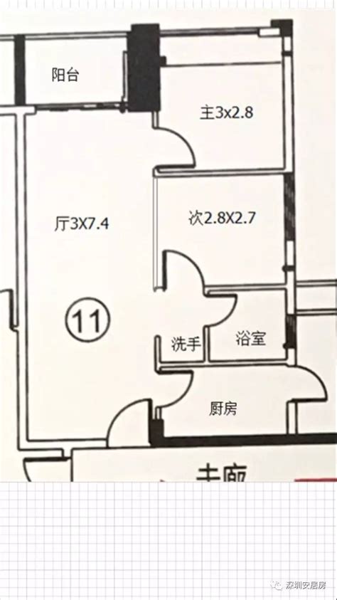 房屋平面图(房屋平面图怎么画)_视觉癖