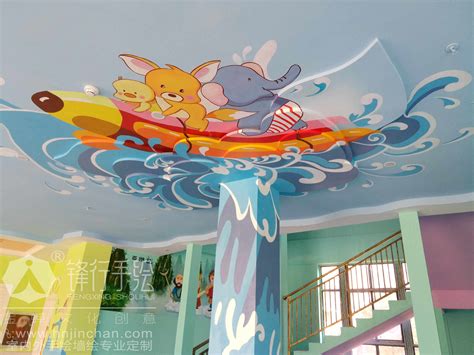手绘墙颜料:丙烯颜料更合适手绘墙用-中国木业网