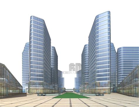 梧州某居住商业广场地块方案33dmax 模型下载-光辉城市