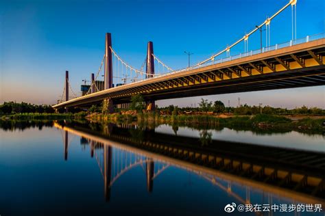 临汾，东城，洰河大桥风光……