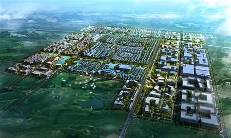 北京大兴区采育科技园概念性城市设计|清华同衡