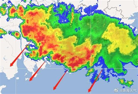 学生可以延迟上学！珠海暴雨+雷雨大风橙色预警生效