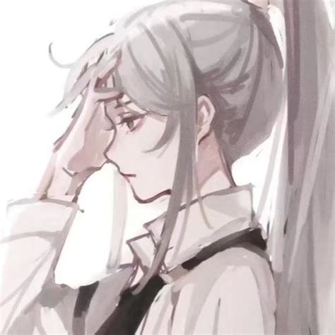 女生头像微丧古风动漫版