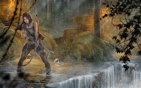 古墓丽影Lara Croft 4K壁纸壁纸(游戏静态壁纸) - 静态壁纸下载 - 元气壁纸