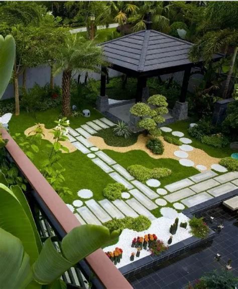 菏泽私家庭院如何设计？看了这套庭院景观设计，你的心中就有答案了_专业效果图设计-站酷ZCOOL