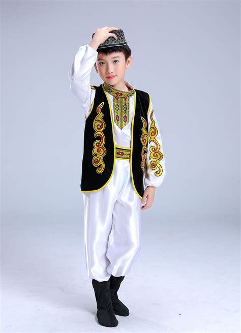 剪纸风维吾尔族男孩,人物素材,设计素材,设计模板,汇图网www.huitu.com