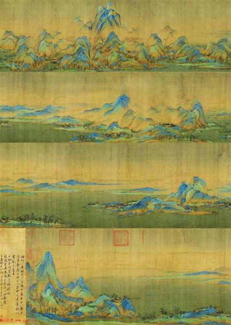 江山雪霁图(局部) 卷-绘画收藏-图片