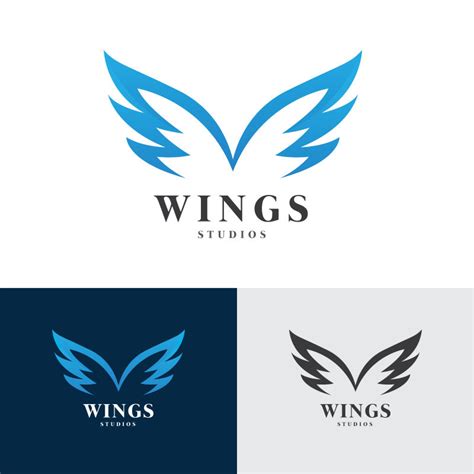 翅膀logo设计图__LOGO设计_广告设计_设计图库_昵图网nipic.com
