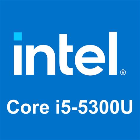 Intel Core i5-5300U - CPUスペック