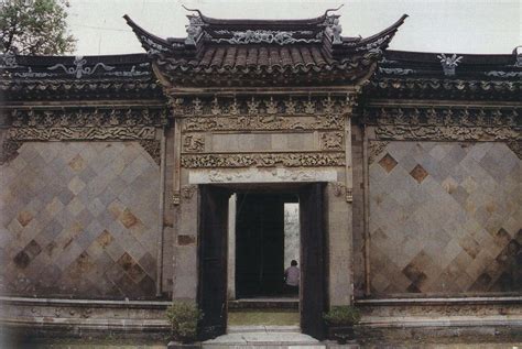 院墙砖雕 苏州东山明善堂-中国民间工艺-图片