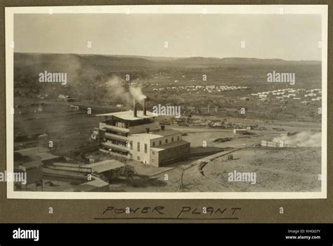 2 256934 Power plant for the Mt. Isa mines, 1932 Stock Photo - Alamy