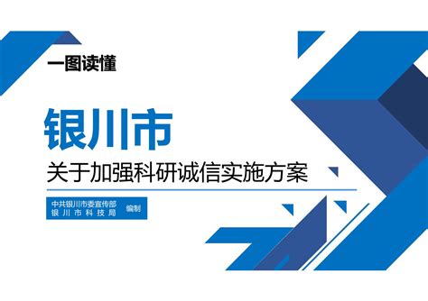 一图读懂《银川市关于加强科研诚信实施方案》-银川市人民政府门户网站