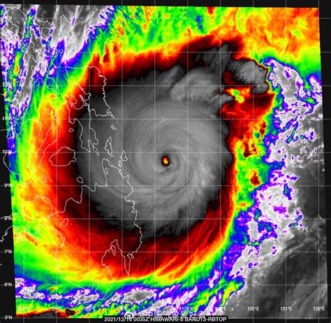 台风“雷伊”已导致菲律宾169人死亡