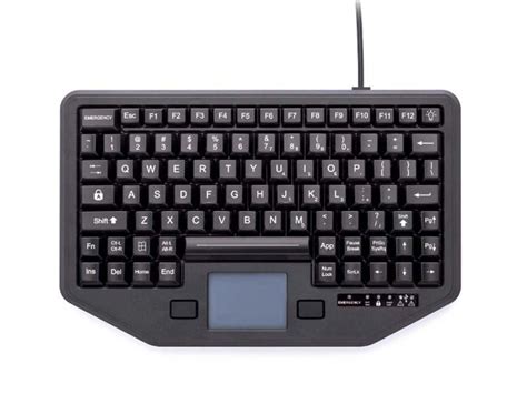 IK-88-TP-USB-P | Toughbook USB Backlit Rugged Vehicle Keyboard