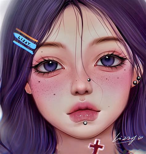 头像手绘温柔校园女生