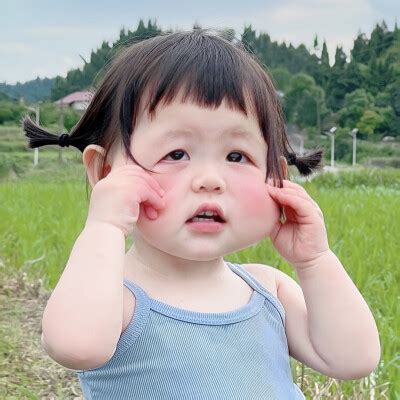 非主流头像萌娃