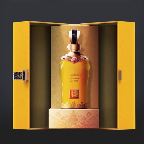 【精品酒盒】高端奢华风白酒礼盒包装设计 异形盒 木质盒-汇包装