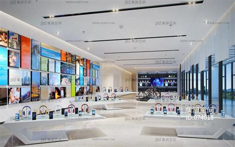 Vodafone电子产品店设计 – 米尚丽零售设计网 MISUNLY- 美好品牌店铺空间发现者