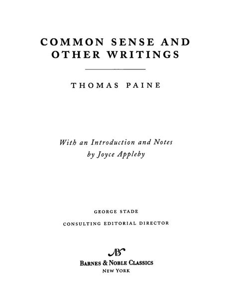 常识(Common Sense)——Thomas Paine(托马斯·潘恩)_word文档在线阅读与下载_文档网